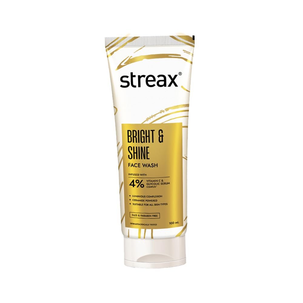Streax Bright & Shine Face Wash 100ml