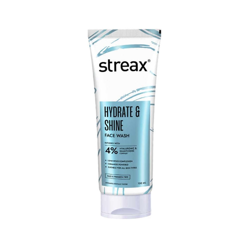 Streax Hydrate & Shine Face Wash 100ml