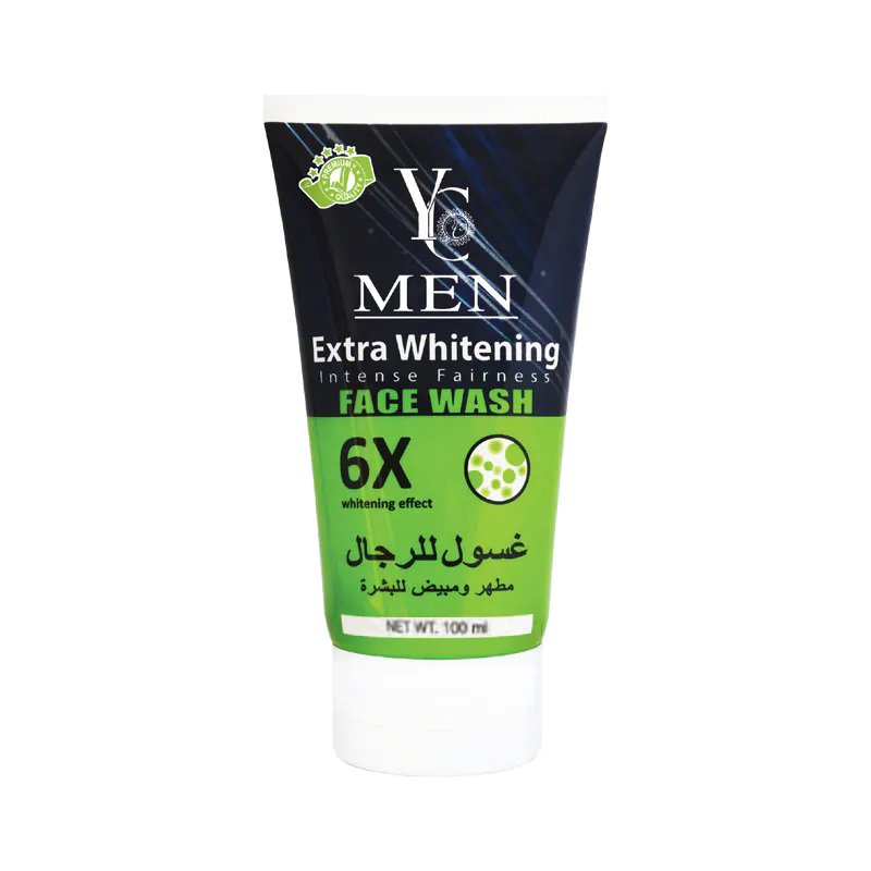 YC Extra Whitening Face Wash For Men