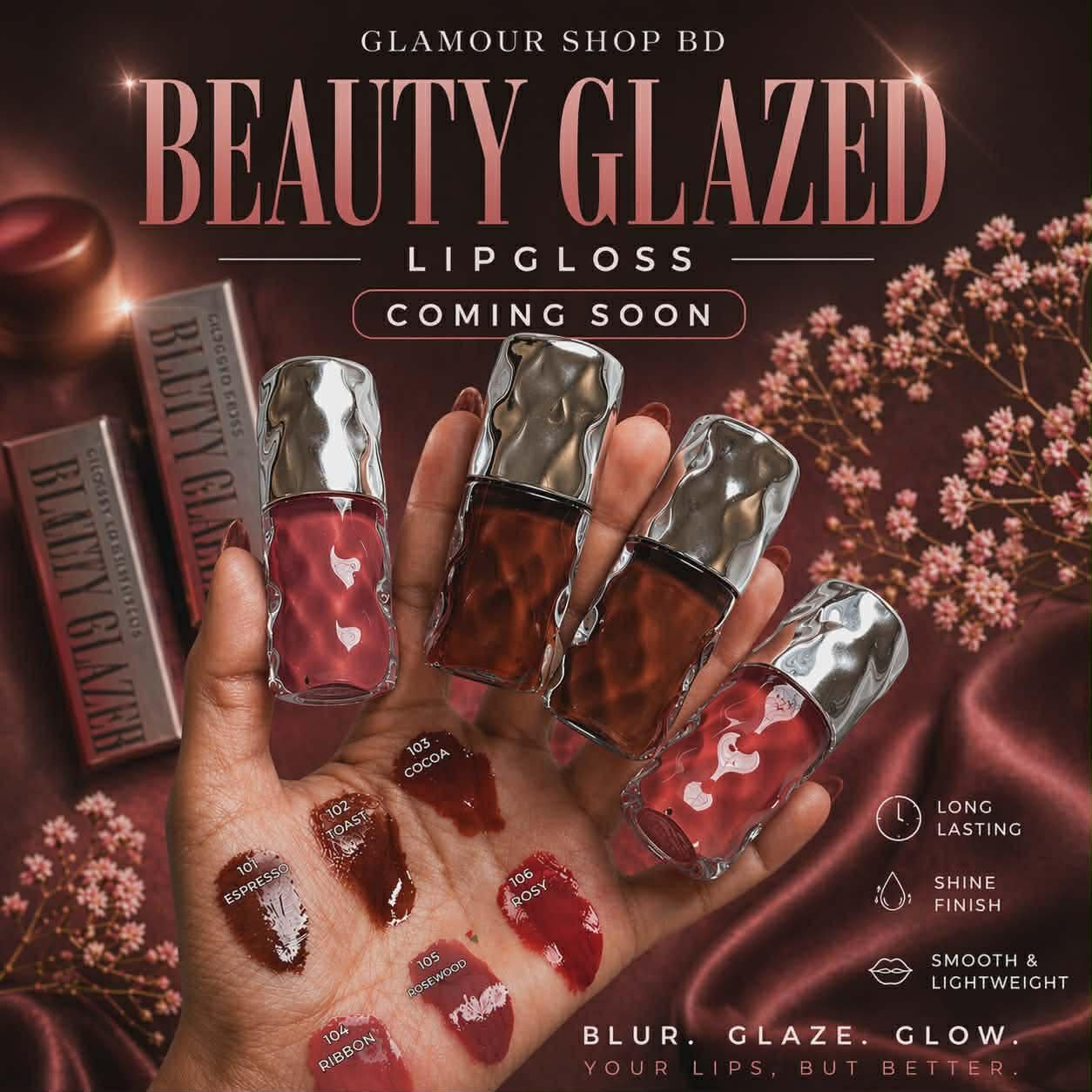 𝐁𝐞𝐚𝐮𝐭𝐲 𝐆𝐥𝐚𝐳𝐞𝐝 𝐕𝐨𝐥𝐮𝐦𝐞 𝐏𝐥𝐮𝐦𝐩𝐢𝐧𝐠 𝐋𝐢𝐩 𝐆𝐥𝐨𝐬𝐬