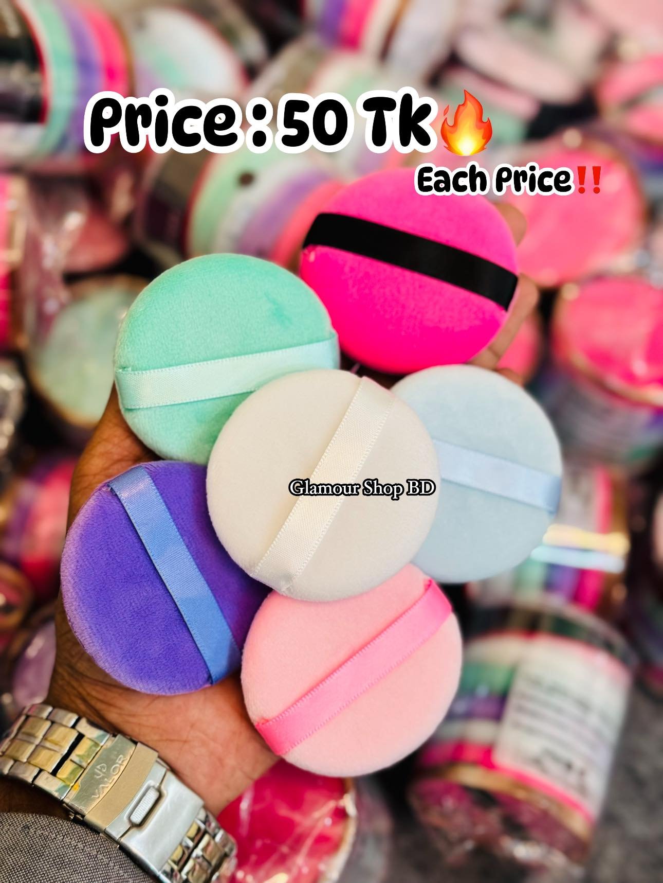 Powder puff single Circle