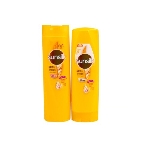 sunsilk Soft and Smooth Shampoo and Conditioner Duo ( 300ml+300ml)