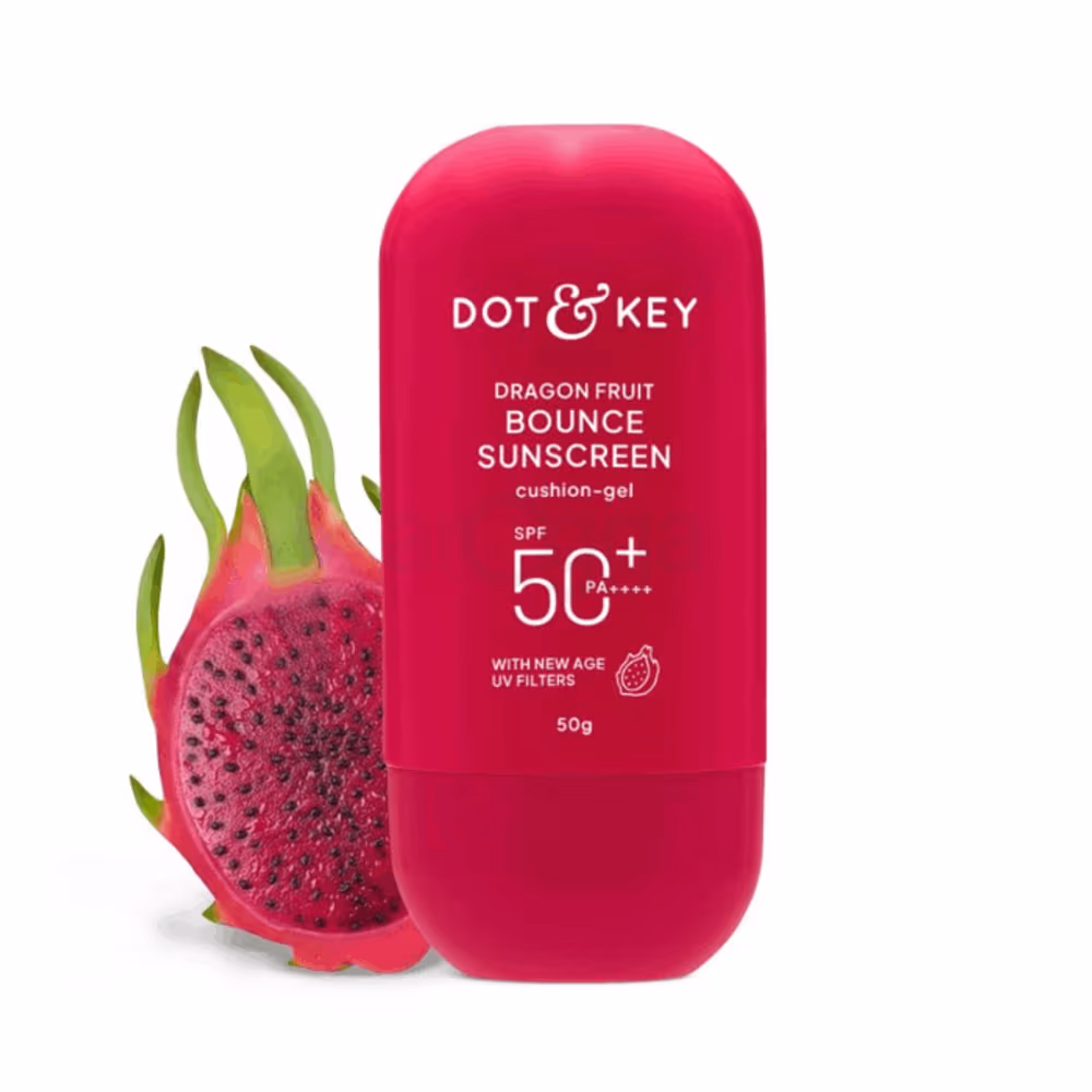 Dot And Key Dragon Fruit Bounce Sunscreen SPF 50+ PA++++ with New-Age UV Filters 50g