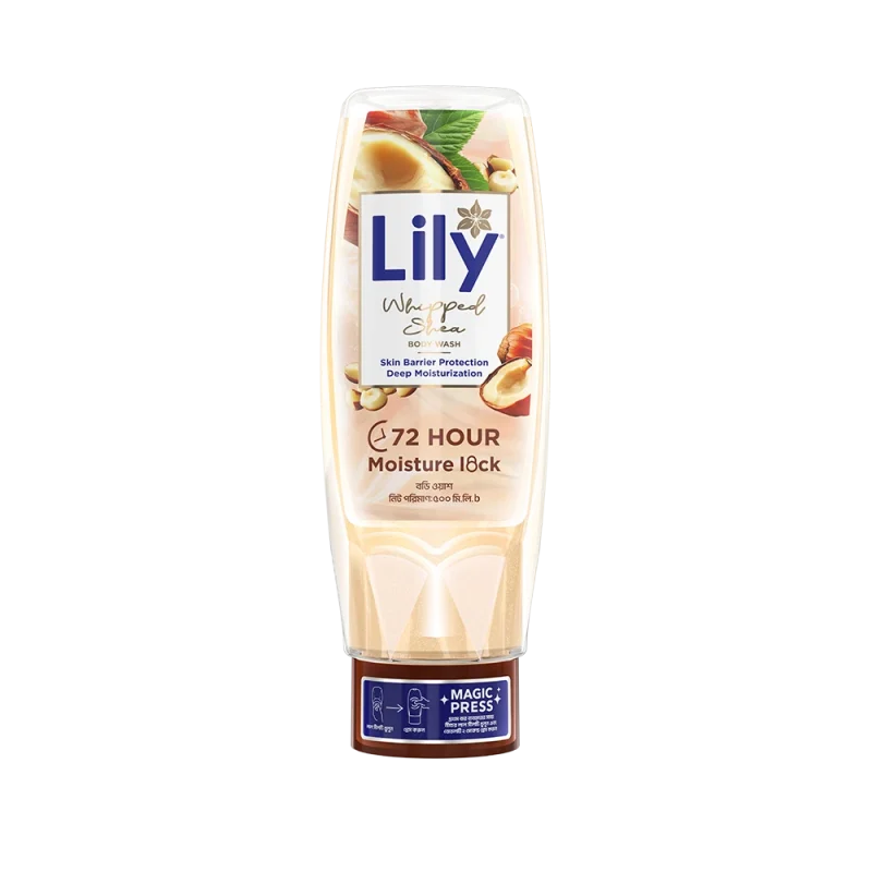 Lily Whipped Shea Body Wash 500ml
