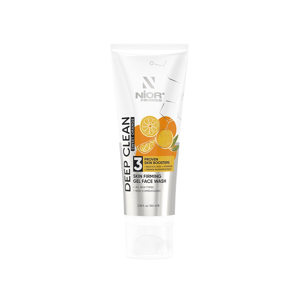 Nior Deep Clean Gel Face Wash Sweet Orange 100ml