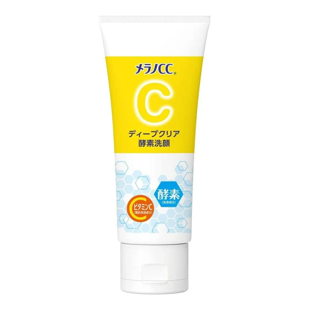Rohto Mentholatum Melano CC Vitamin C Deep Clear Enzyme Face Wash 130 g