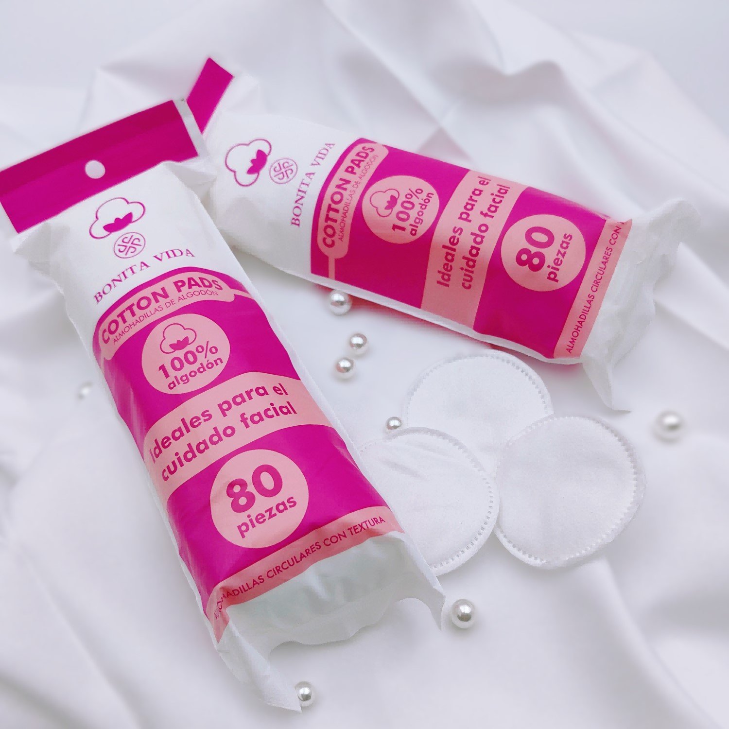 Bonita Vida COTTON PADS 80 pcs