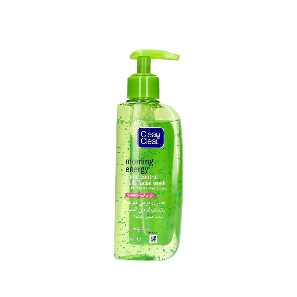 CLEAN & CLEAR Morning Energy Shine Control Daily Facial Wash