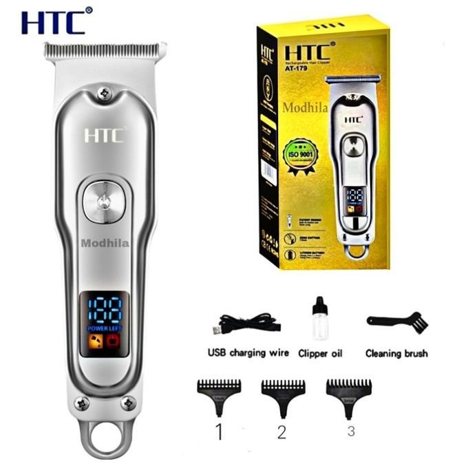 HTC AT-179 Beard Trimmer And Rechargeable Hair Clipper