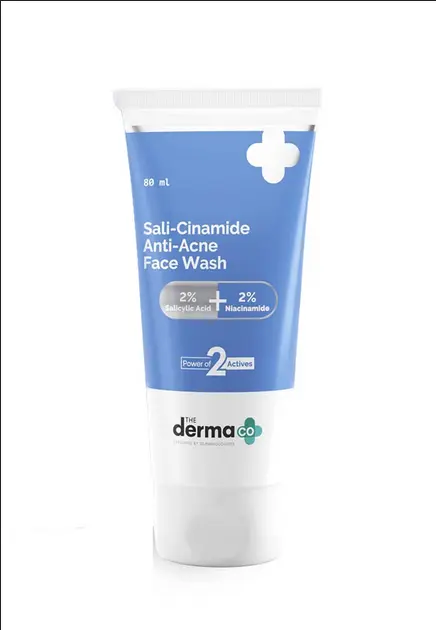 The Derma Co 2% Sali Cinamide Anti Acne Face Wash 80ml