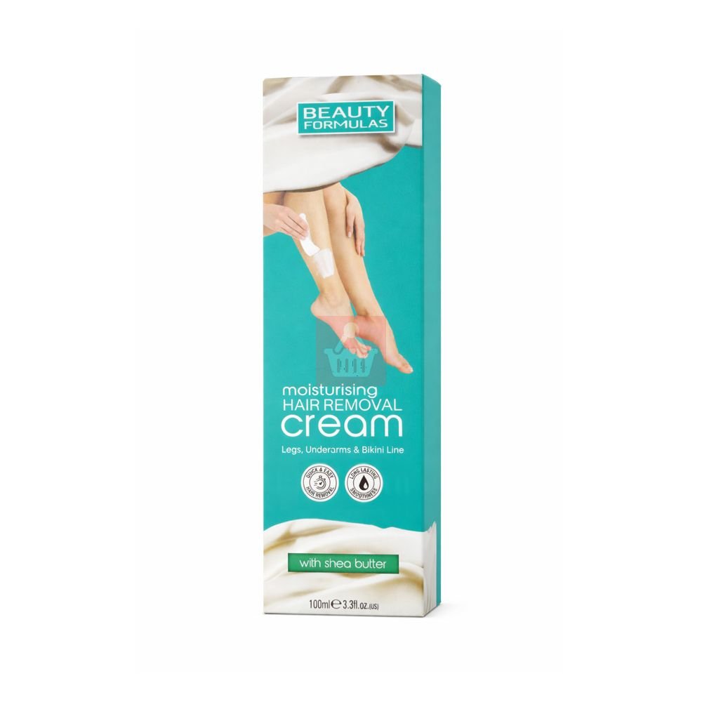 Beauty Formulas Moisturising Hair Removal Cream (With Shea Butter) 100ml
