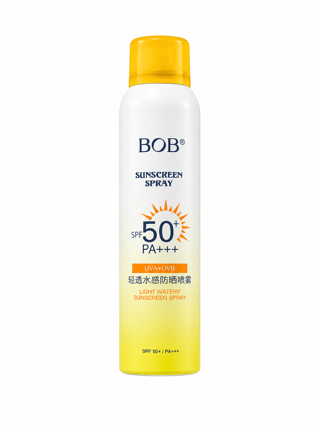 Bob sunscreen spray