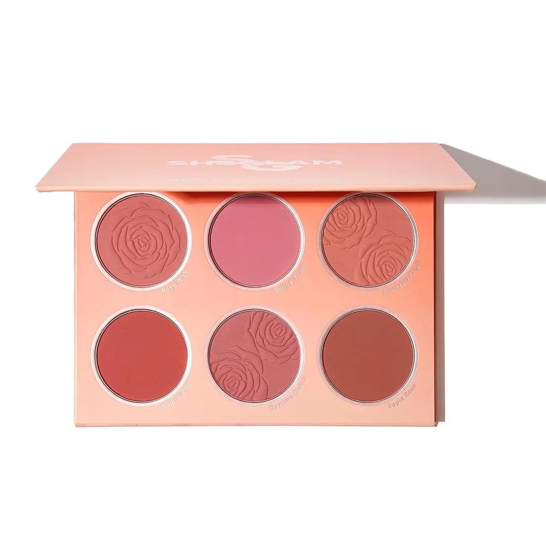 Sheglam Floral Flush Blush Palette (Multicolor)