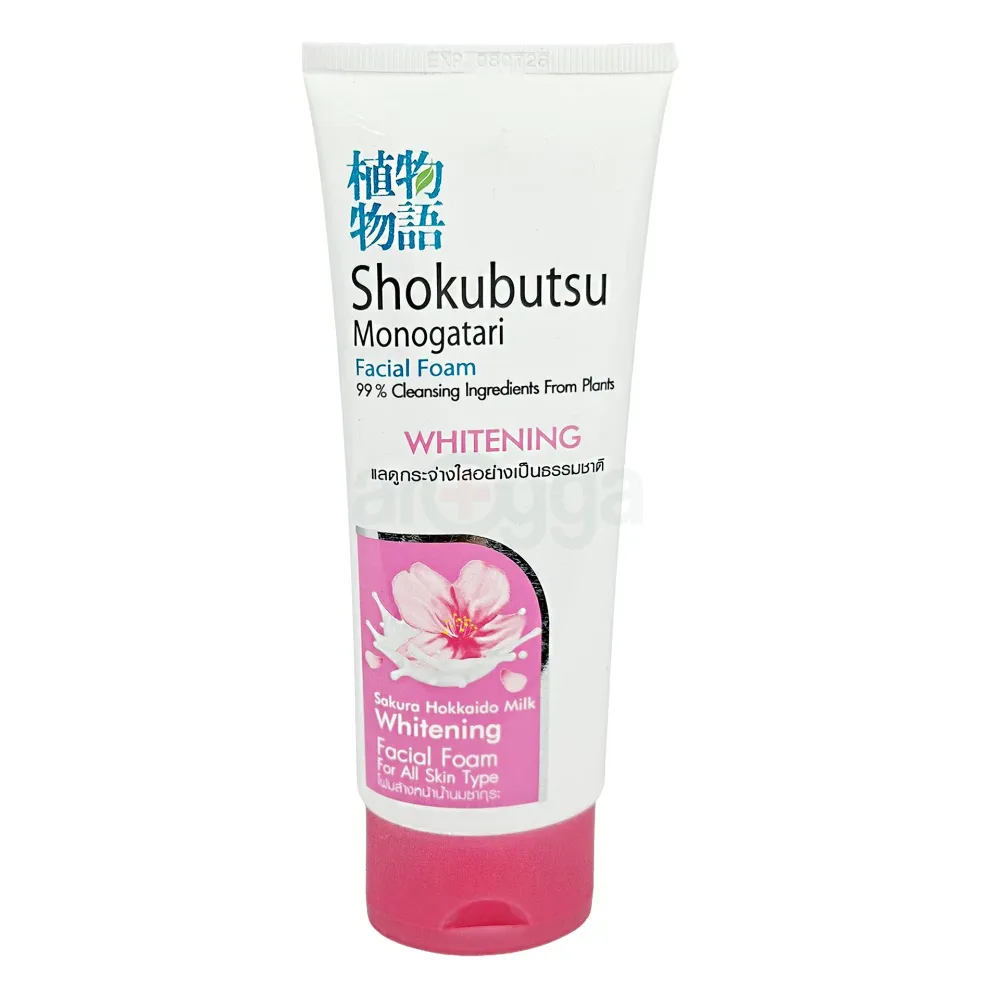 Shokubutsu Monogatari Facial Foam Whitening 100ml