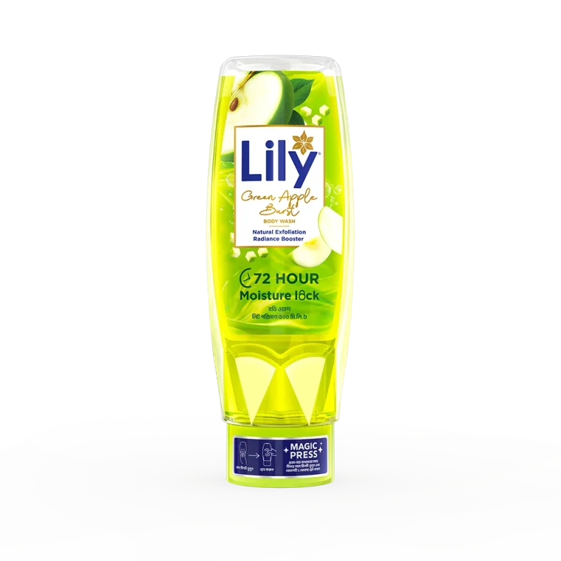 Lily Green Apple Burst Body Wash 500ml